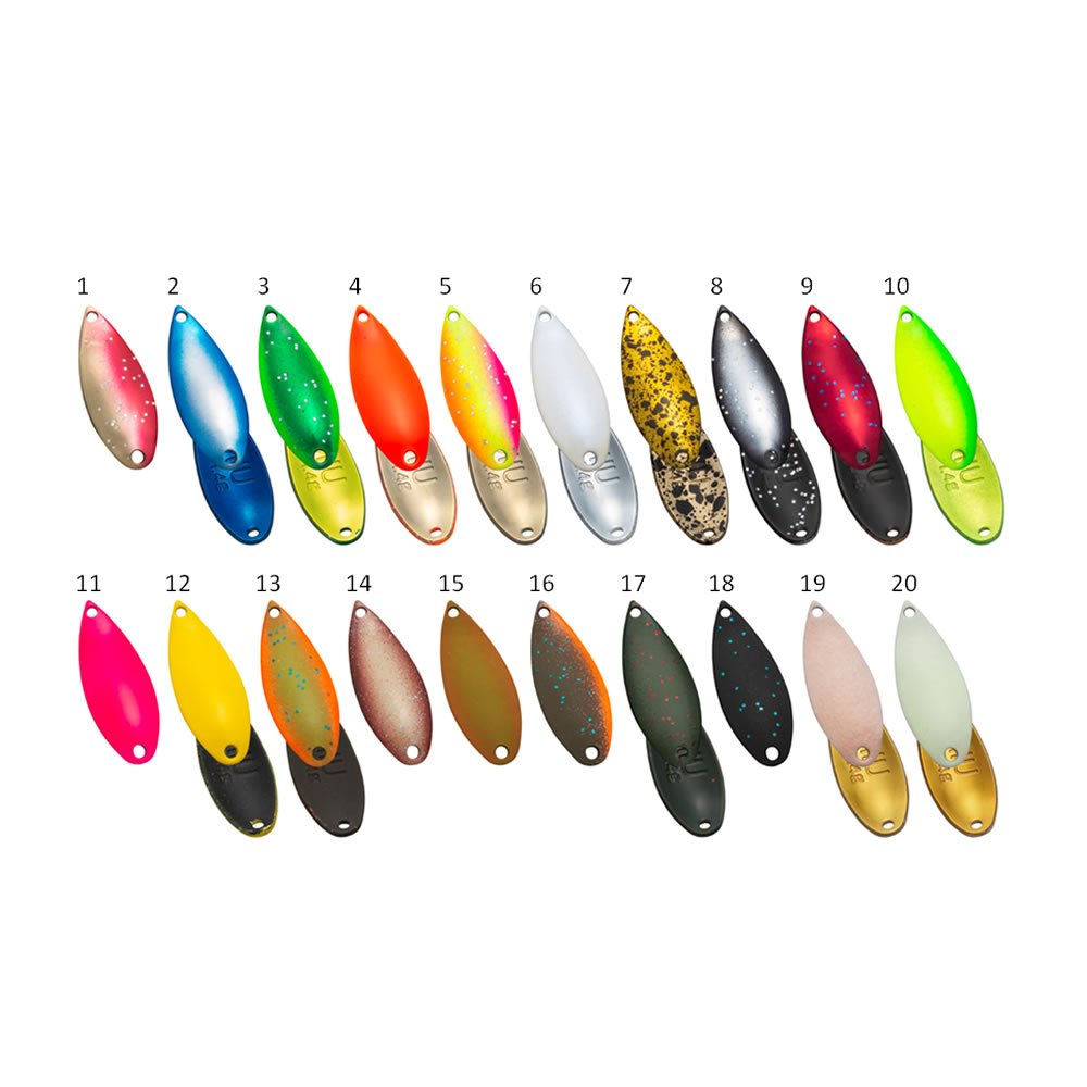 楽天市場】フォレスト MIU 1.4g (スプーン スピナー ルアー) ゆう