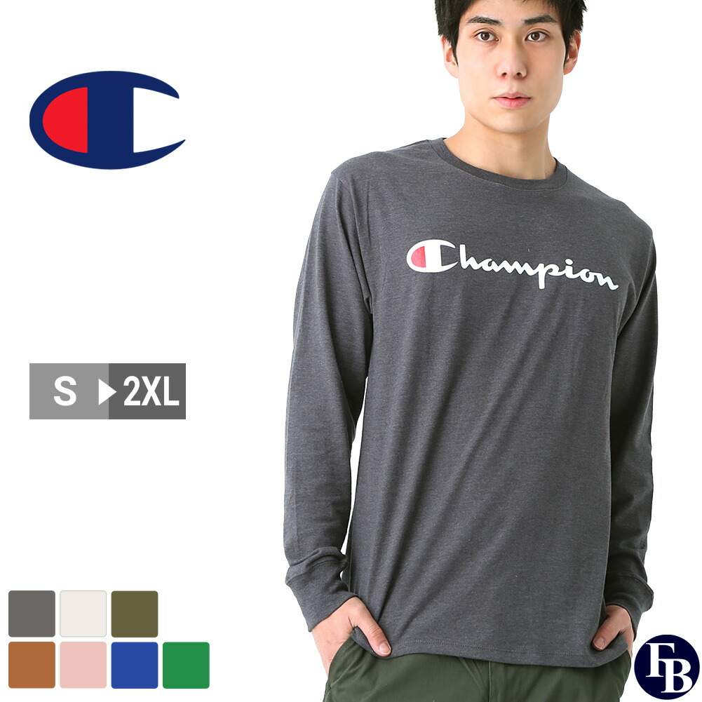 楽天市場】Champion チャンピオン Tシャツ 長袖 メンズ レディース