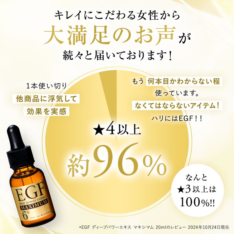 楽天市場】【p5倍+10%offセール対象!4日20:00〜】egf 美容液 化粧品