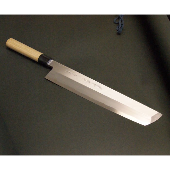 楽天市場】堺箱八 ハモ切り包丁 鱧切り 一尺 刃渡り29cm : 無垢材家具