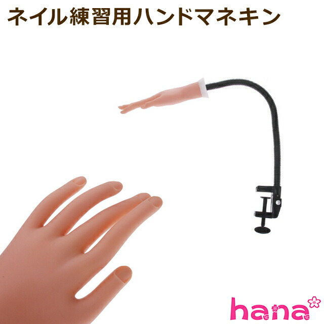 楽天市場】JNEC認定 STモデルハンド 左手 チップ差込式(ネイルチップ