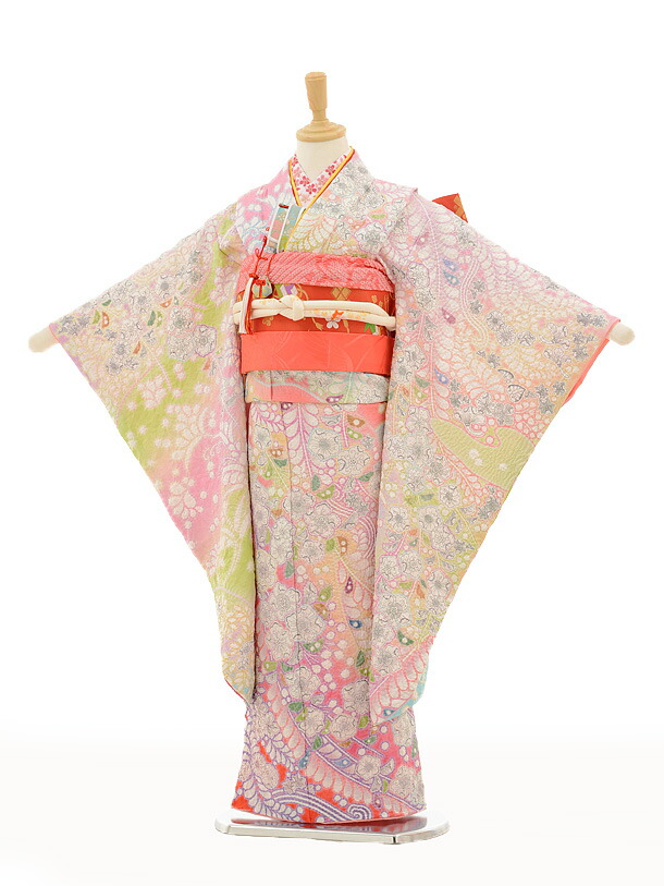 楽天市場】七五三 7歳 着物 正絹 フルセット 女の子|7歳 着物