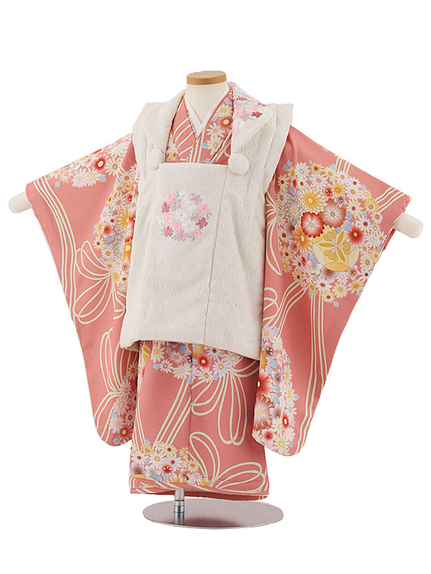 楽天市場】七五三 着物 3歳 レンタル 七五三 3歳 被布 セット 4599