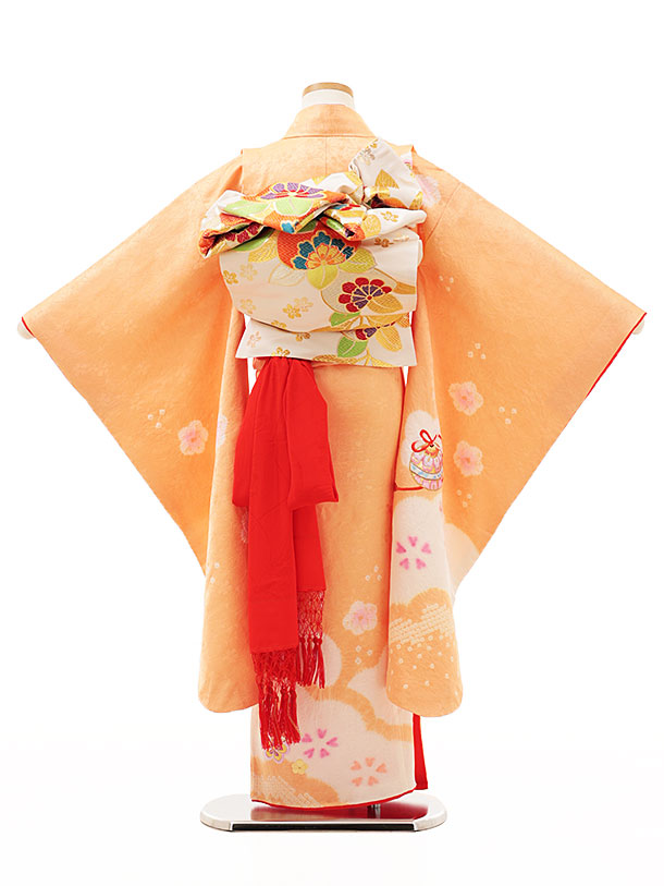 楽天市場】七五三 着物 7歳 フルセット レンタル 女の子Y193【高級正絹