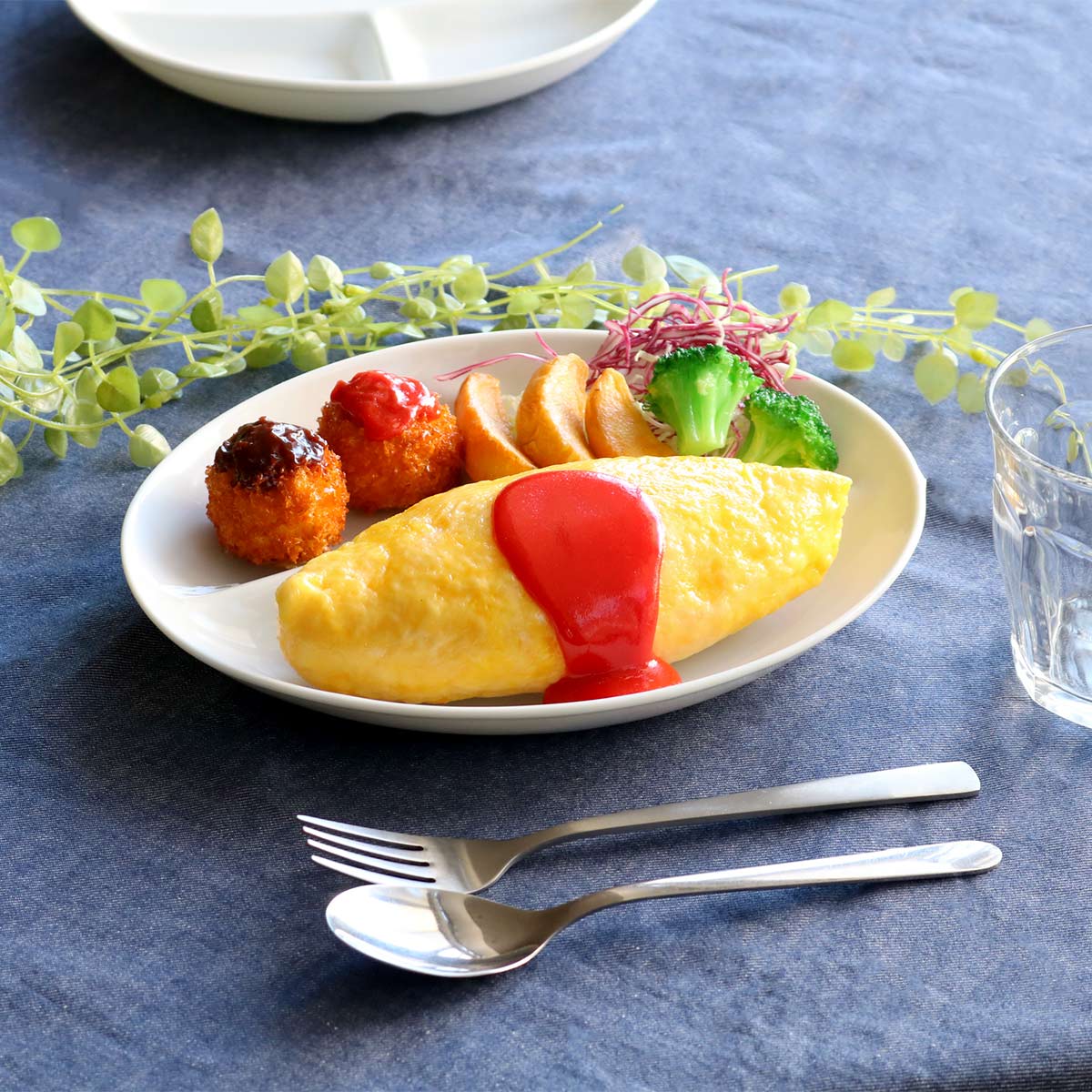 ランチプレート 仕切り皿 楕円」の人気商品一覧 | 安い商品を通販