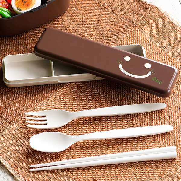 楽天市場】トリオセット 箸 スプーン フォーク OBENTO TIME 18cm