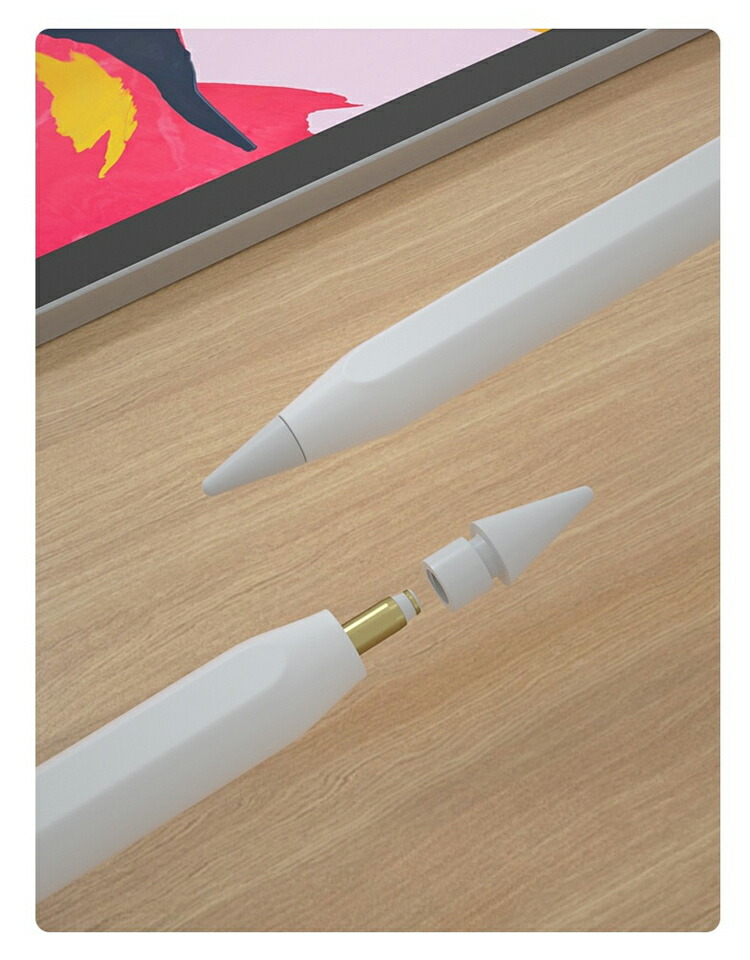 楽天市場】【24H限定10%OFF+P2倍 3個入】Apple Pencil ペン先 第1世代