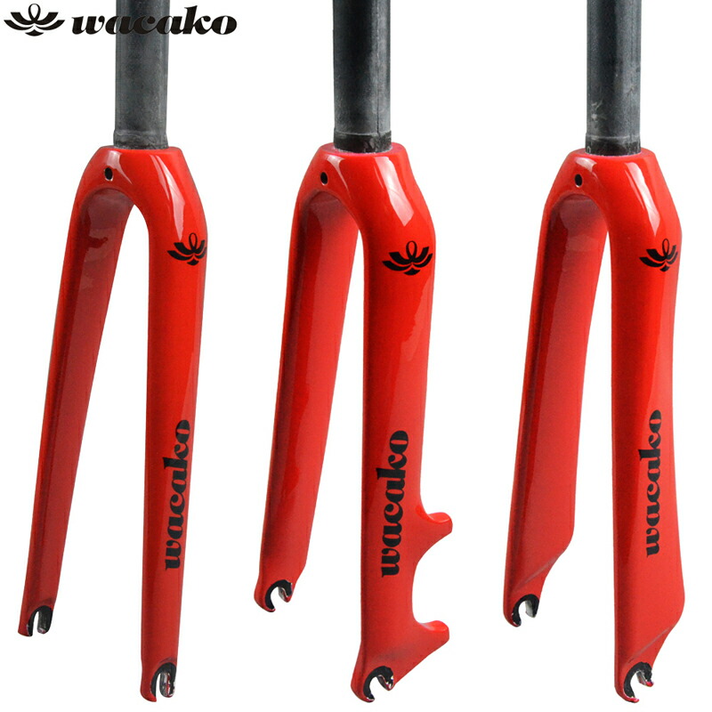 楽天市場】wacako小径車フォーク 折りたたみ自転車フォーク カーボン
