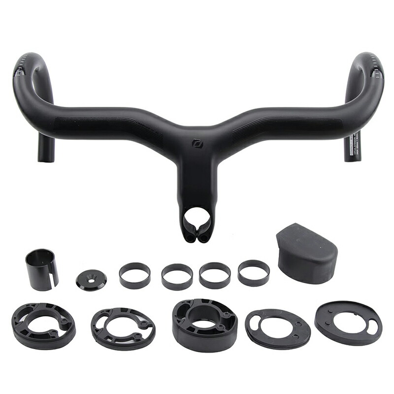 楽天市場】ieveleハンドル カーボンハンドル ステム一体ドロップ