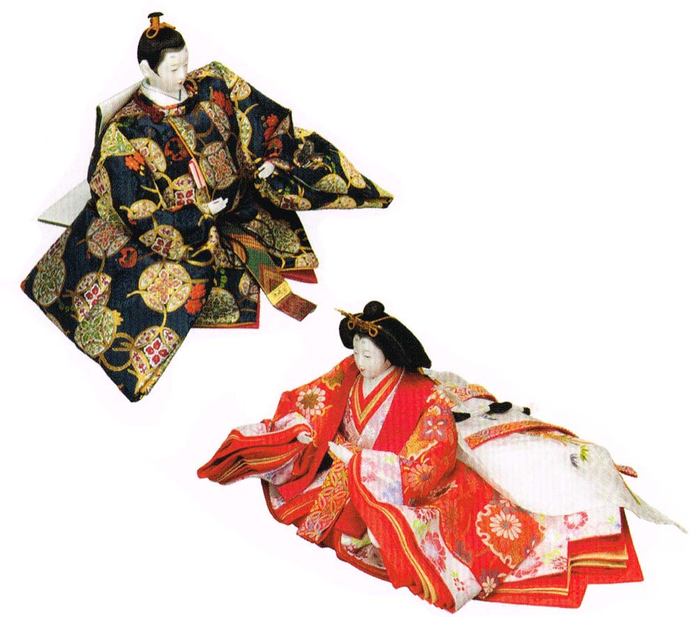 楽天市場】送料無料 平安豊久作 雛人形 衣装着十二人揃い 木製五段飾り