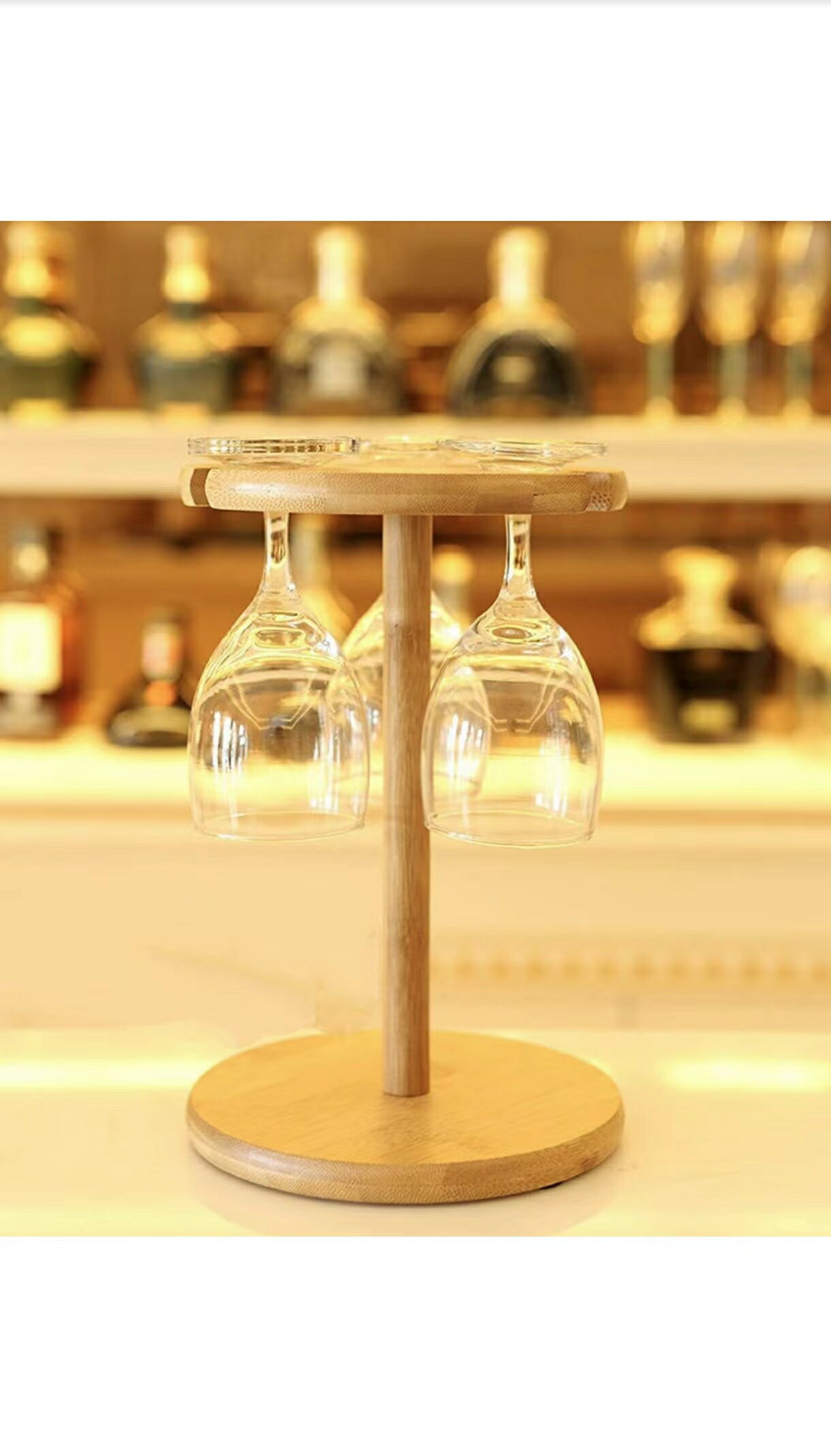 楽天市場】卓上ワインラック ワイングラスラック ワイングラスホルダー