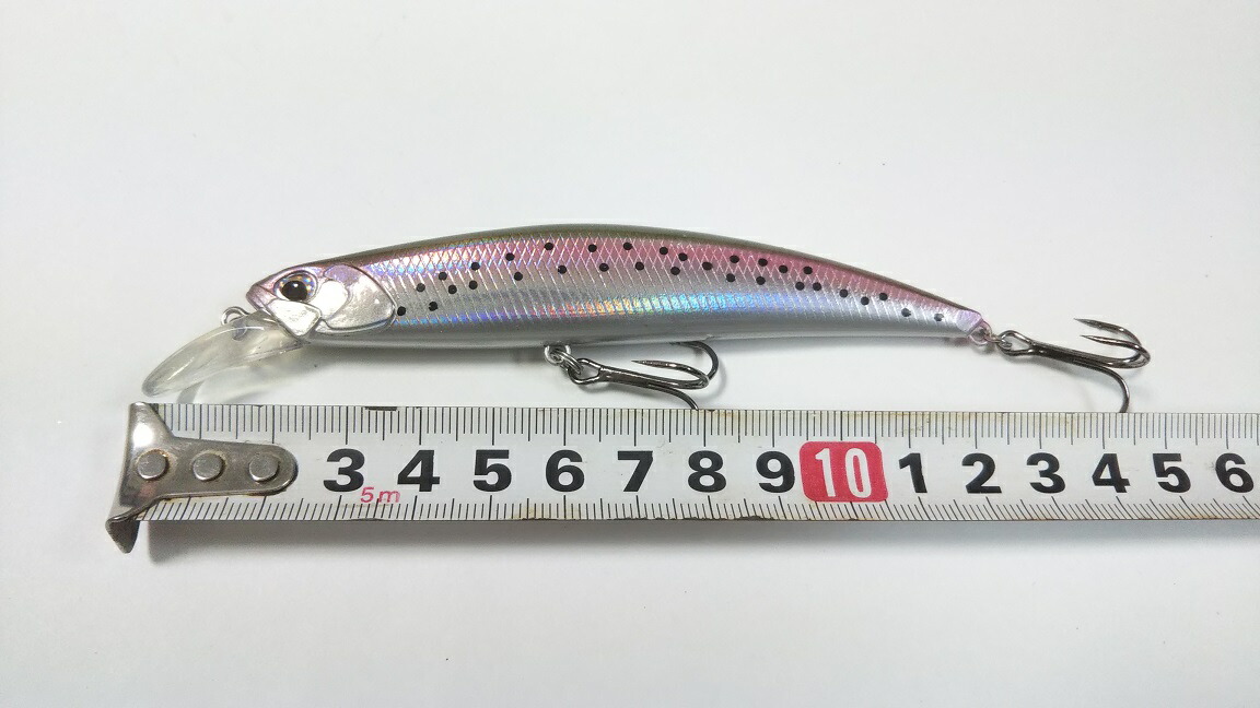 楽天市場】本流 大型トラウト シーバス用 シンキングミノー 110S 21g 4