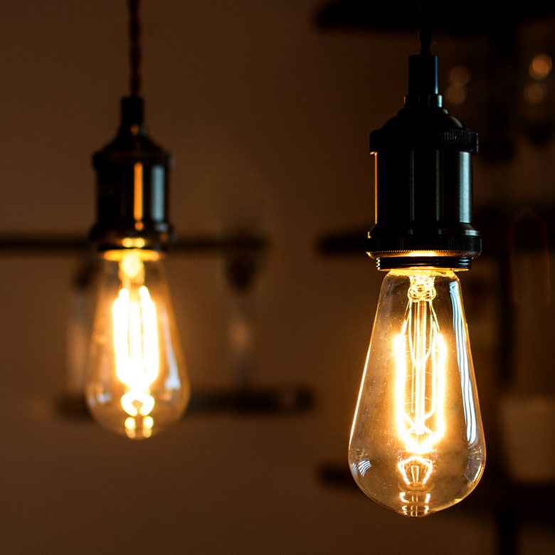 楽天市場】エジソン電球付き ペンダントライト 照明 裸電球 おしゃれ