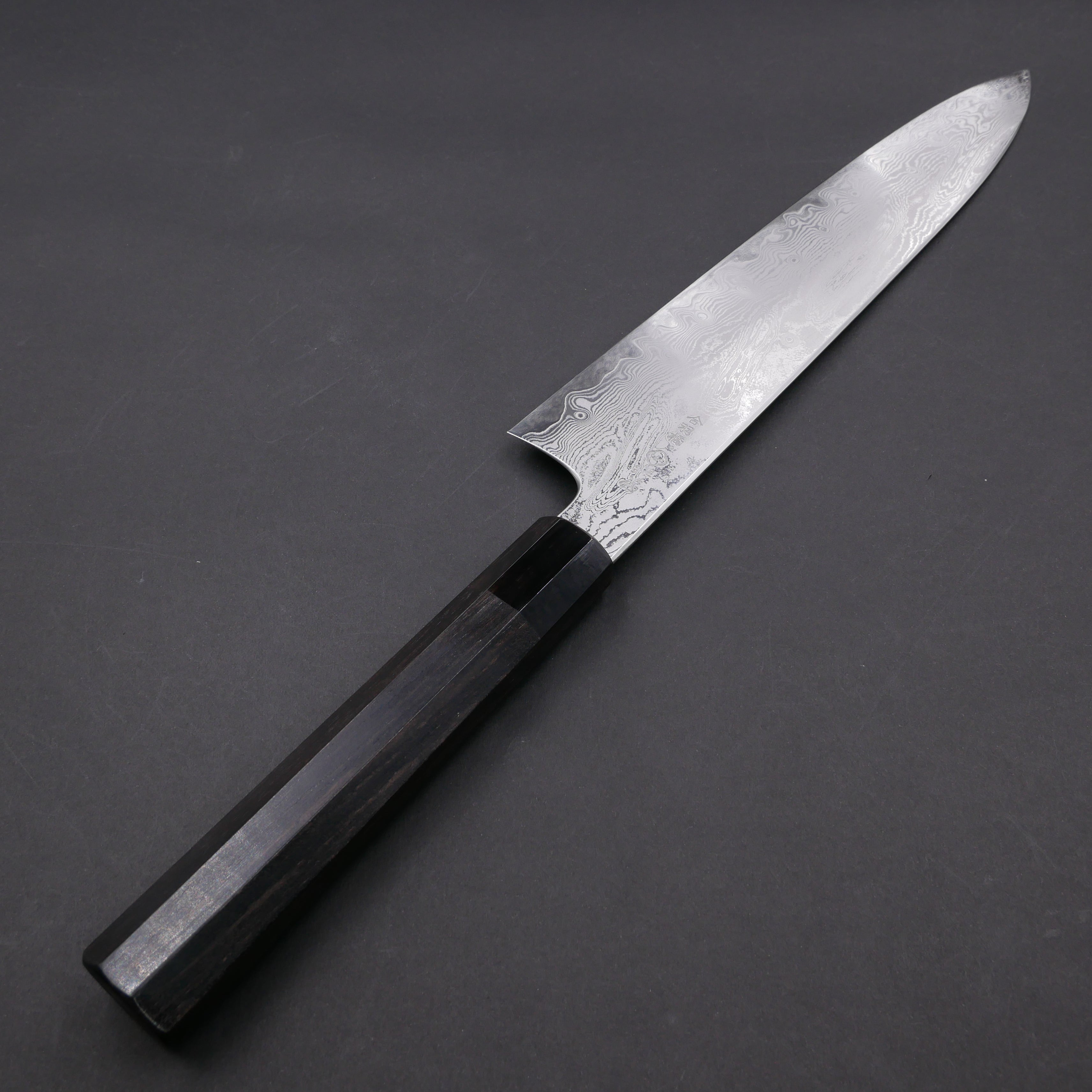 VG10 玉目 ダマスカス 牛刀 黒檀八角柄 – つば屋庖丁店