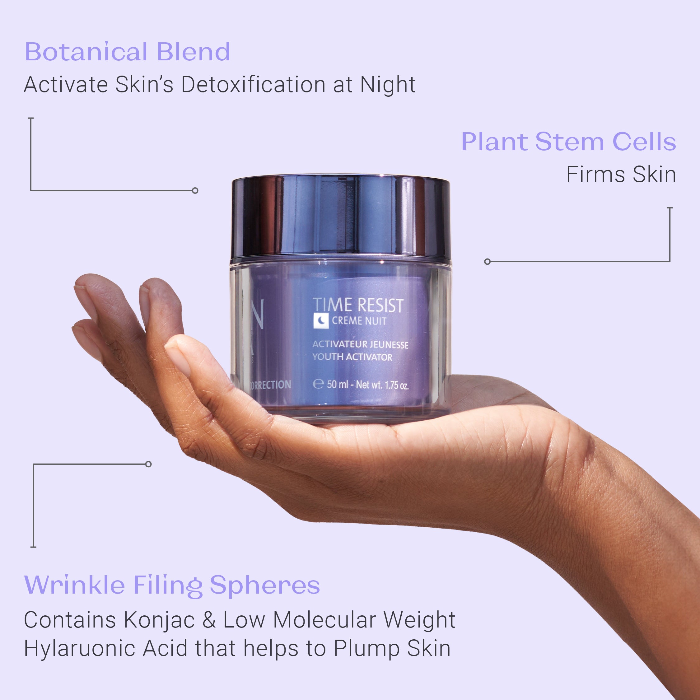 Time Resist Nuit Night Cream 50 ml | Yon-Ka Paris