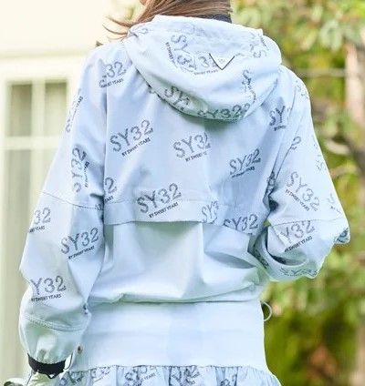 SY32 by SWEET YEARS - STRETCH GRAPHIC COMBI JACKET | ブルゾン
