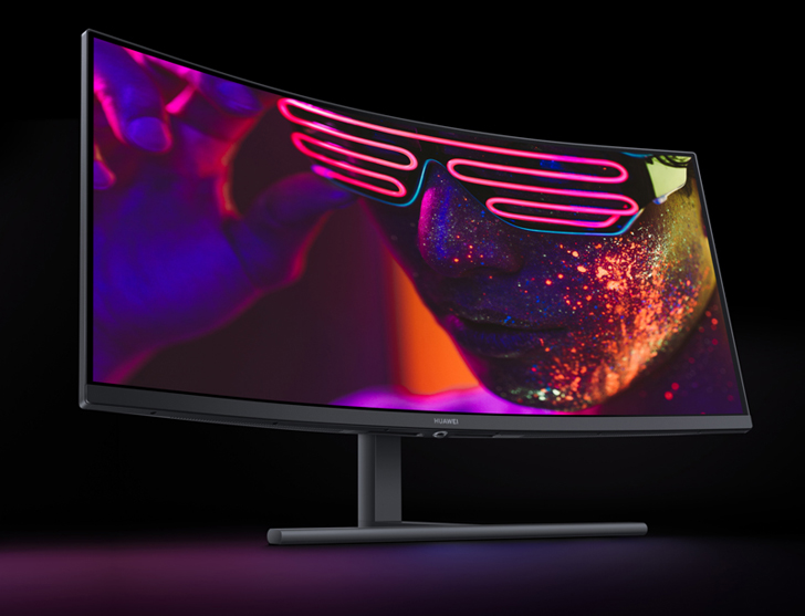 HUAWEI、165Hzのリフレッシュレートと1500Rの曲面ディスプレイ採用の