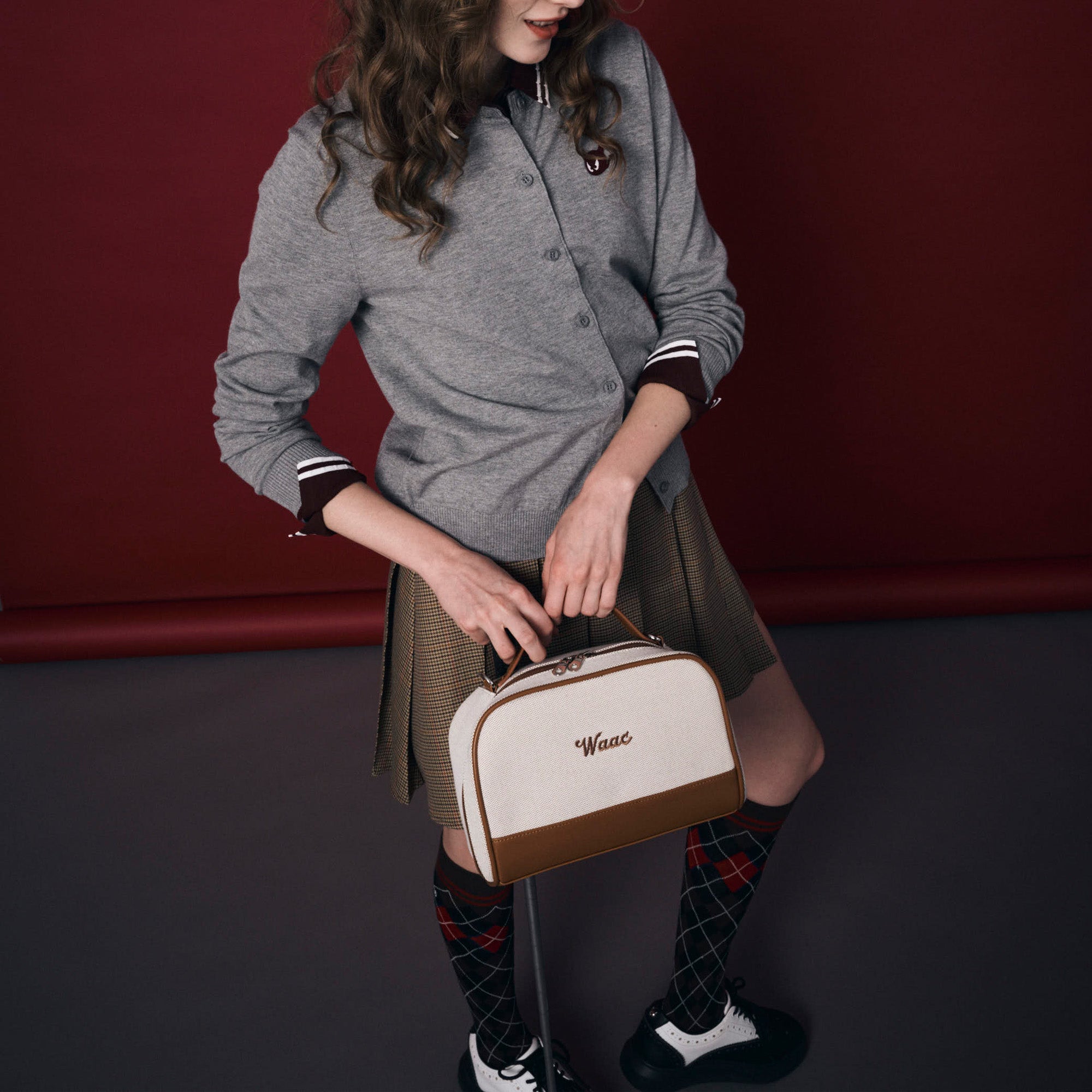 UNISEX クラシックキャンバスカートバッグ ブラック