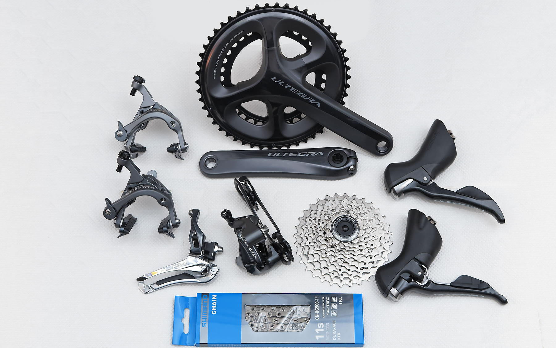 アルテグラ6800の重量 1