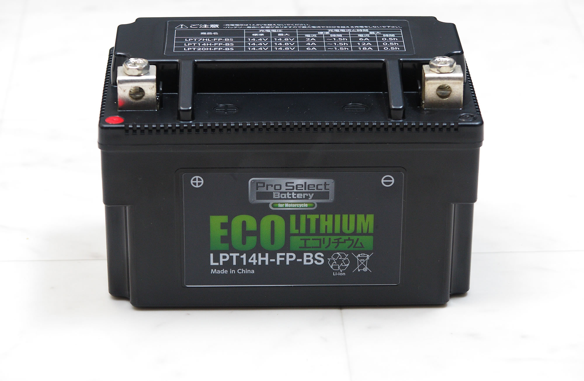 Ninja ZX-25R リチウムイオンバッテリー