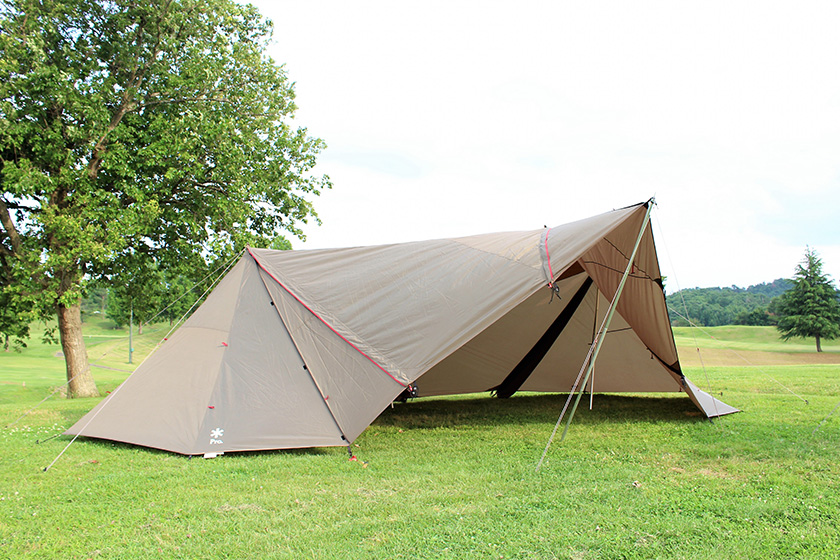 スノーピーク60周年記念で、人気タープ&シェルターがもっとハイ