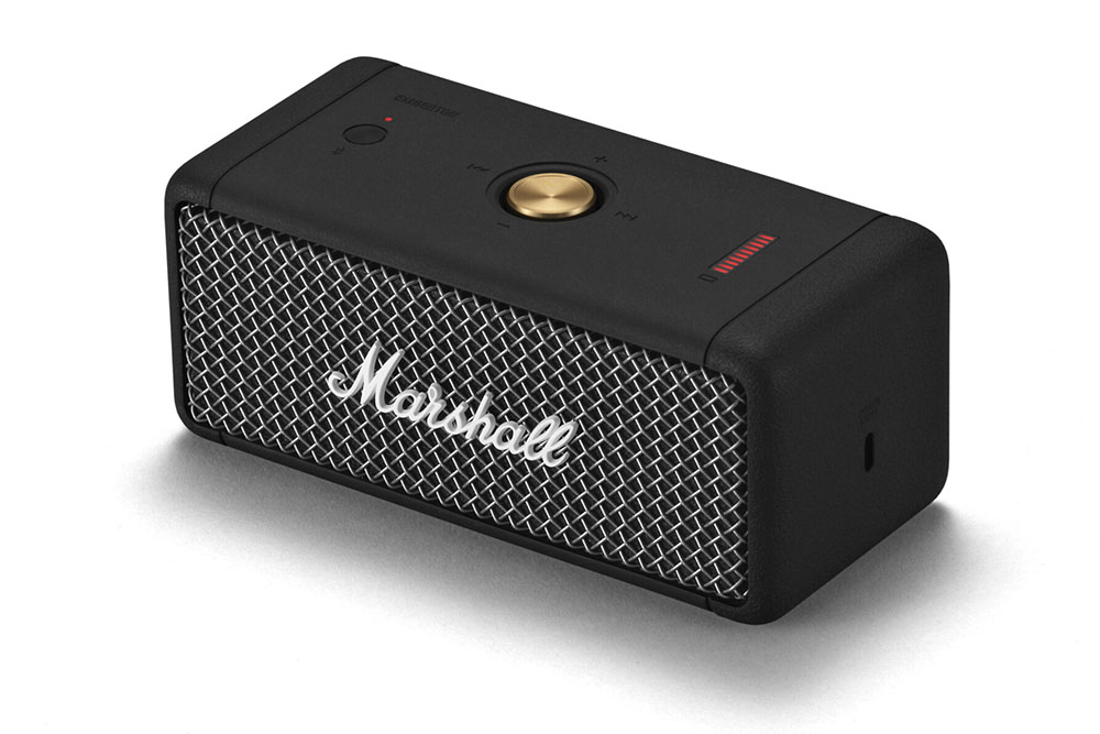 マーシャルのポータブルスピーカーに、外遊びにも◎な最小・防水モデル