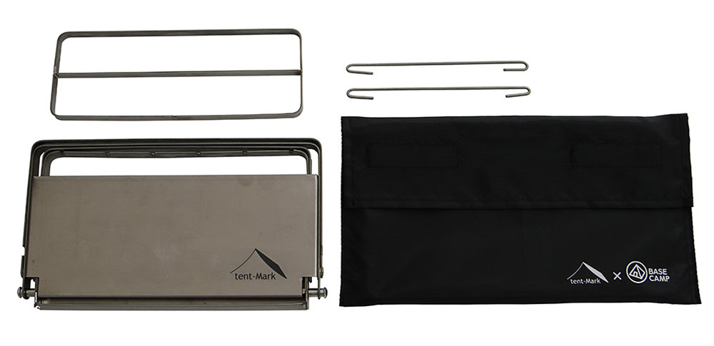 ソロ焚き火台の決定版!? 超軽量500gで焚き火調理も可能な、テンマクの