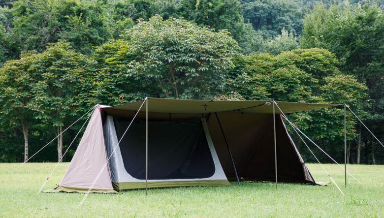 テンマクデザイン「炎幕シリーズ」の集大成！ 二分割フラップで