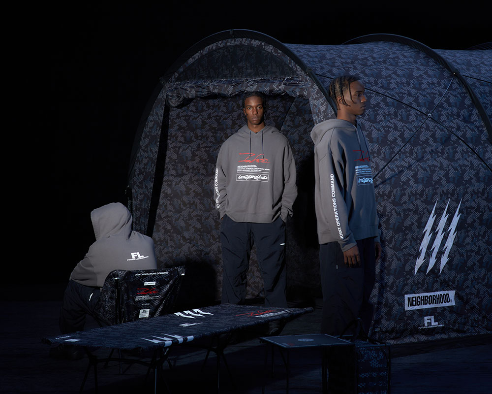 ネイバーフッド×ヘリノックスの人気コラボに、アーティストFuturaを