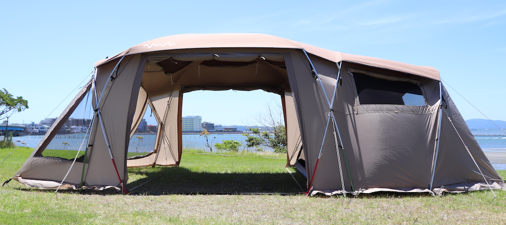 一歩先を行くギミックに圧倒！ アルペンアウトドアーズから新作テント