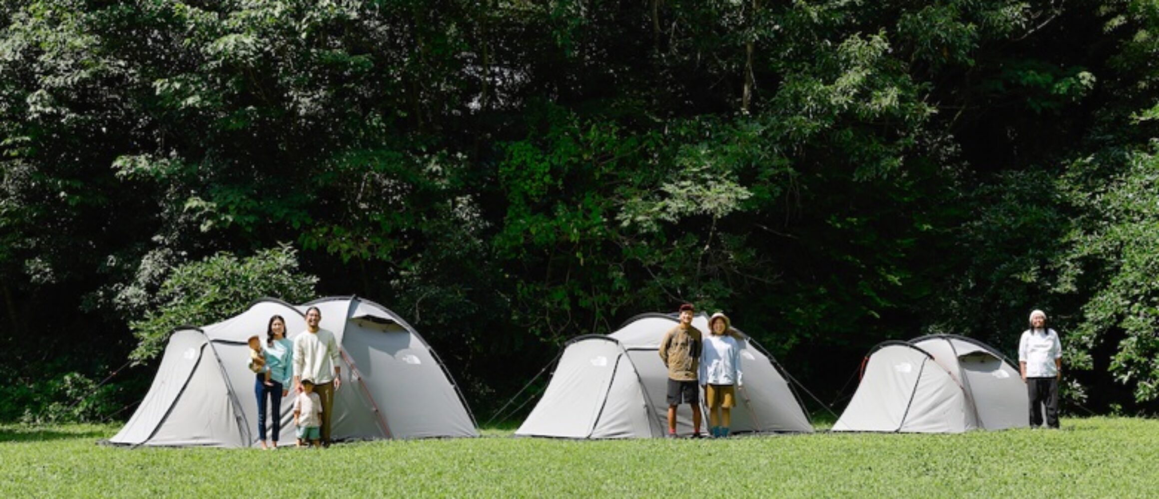 ザ・ノース・フェイスのテント、LANDERに難燃性を備えたTCシリーズ登場