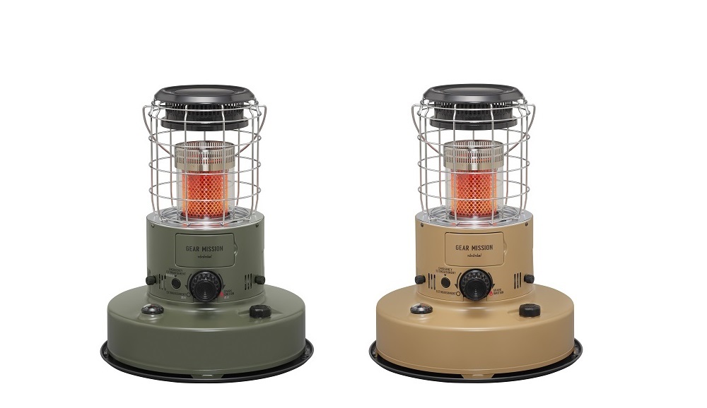 暖房機器メーカー「トヨトミ」のブランド「GEAR MISSION」から、無骨な