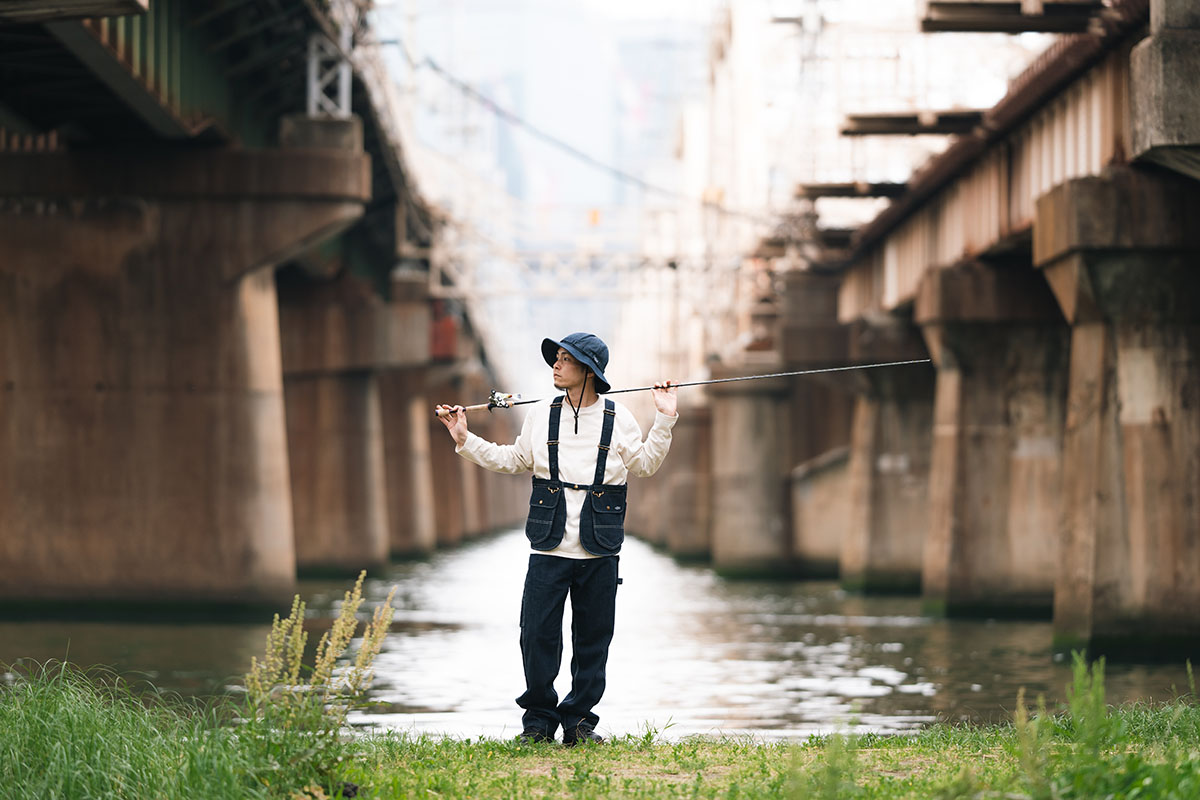 リー × フォックスファイヤーのフィッシング仕様デニムがアップデート