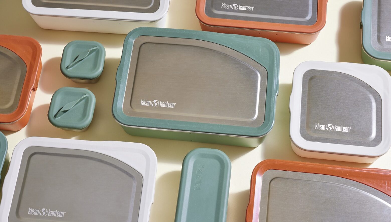 クリーンカンティーンのフードボックスは、スタッキングもできて