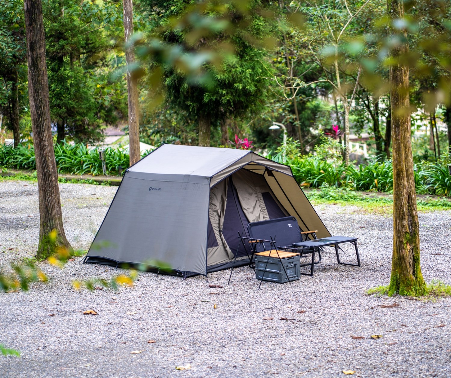 SUN WOOD 四季杉屋+天幕|威力屋BIG LION