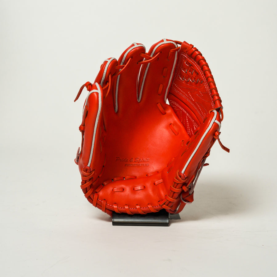 ゼット】硬式グラブ/外野手用/送料無料/BPROG11S/左投げ/オレンジ/5800
