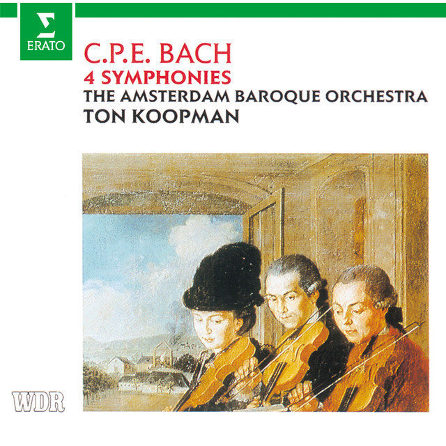 C.P.E.Bach：4 Symphonies Wq 183 / 1-4 / C.P.E.バッハ：シンフォニア