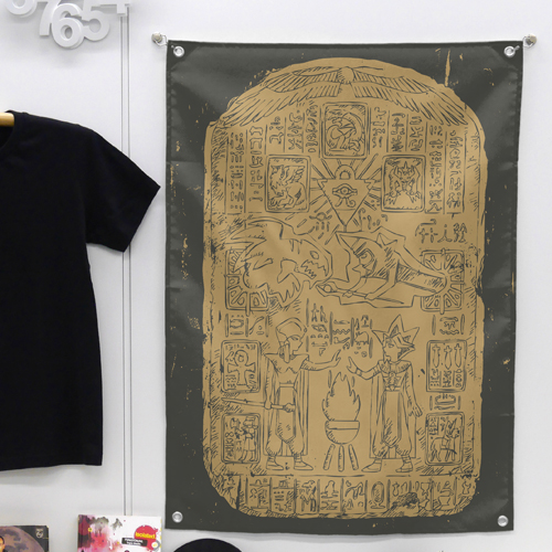 失われた王（ファラオ）の記憶石版フラッグ [遊☆戯☆王デュエル