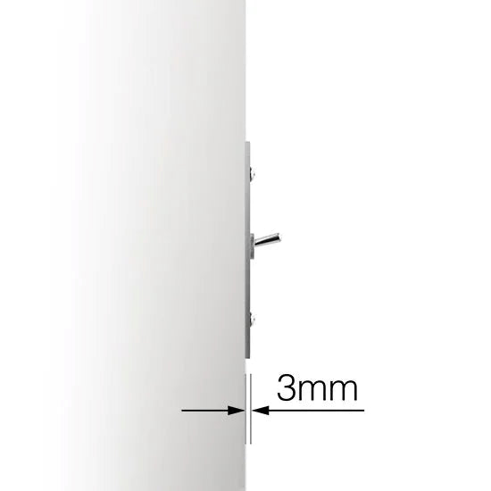 ゾルボンヌ ZS3-606 トグルスイッチプレート アルミ・フラット 6連/6口