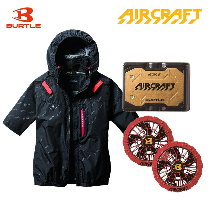 バートル 空調服 AC2066 即日発送 半袖 バーニー サイドファン