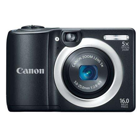 Canon PowerShot A1400 Digital Camera, Black - Adorama