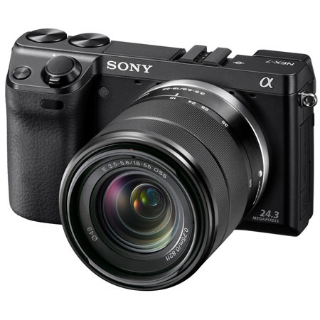 Sony Alpha NEX-7 Mirrorless Digital Camera Kit with 18-55mm Lens