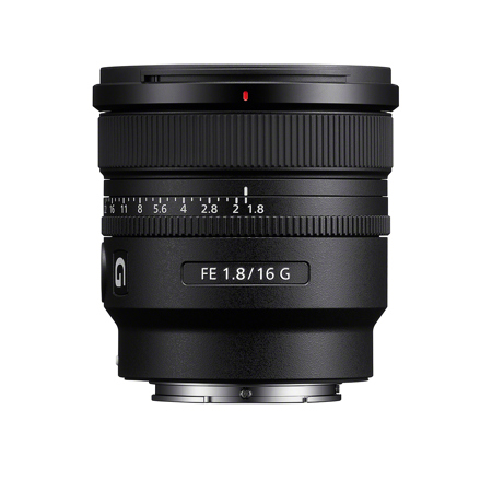 Sony FE 16mm f/1.8 G Lens, Black SEL16F18G