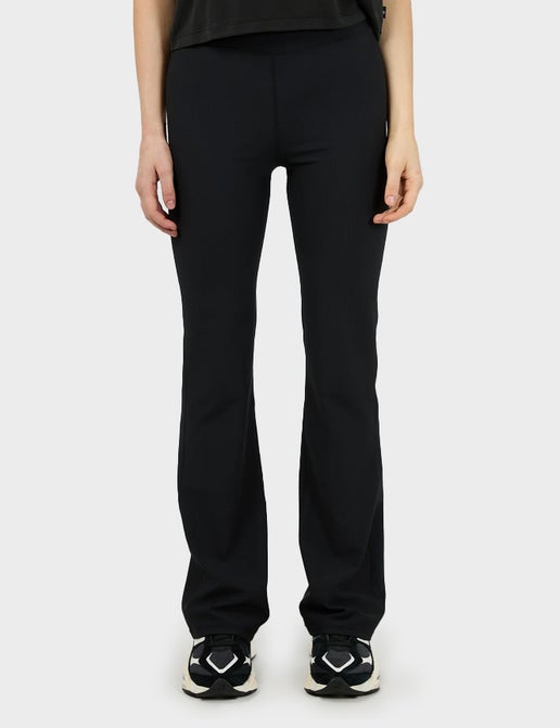 Shop Active Rib Flare Legging In Black At Backdoor