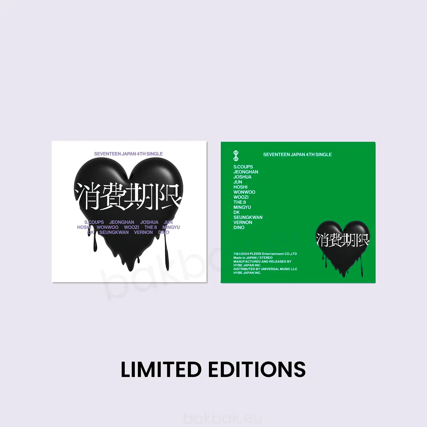 SEVENTEEN – Shohikigen (消費期限 Limited Edition) [Japan 4th