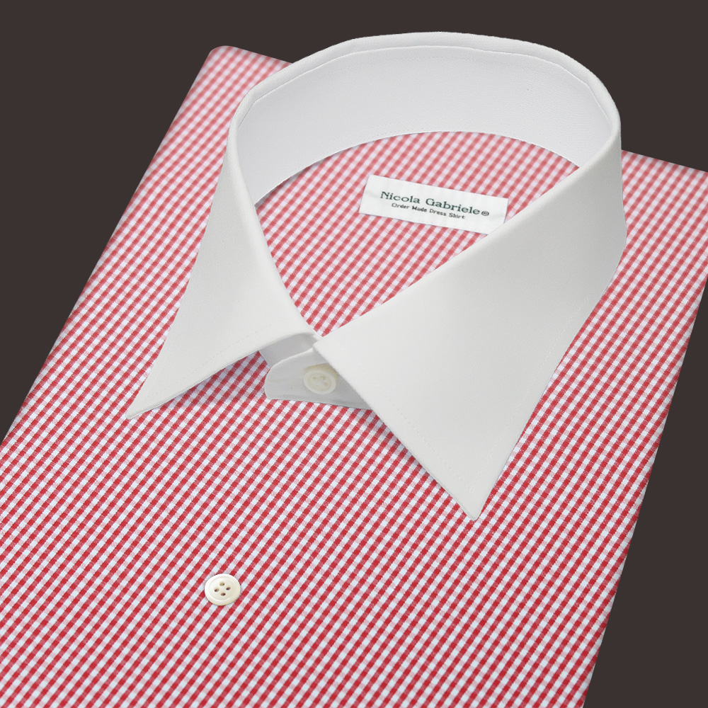 オリジナル コンフォート レッドギンガムチェック シャツ・レディース