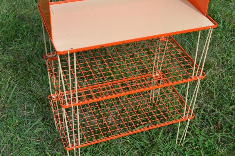 ヴィンテージHago社キャンプキッチン/オレンジ - ガジェットモード