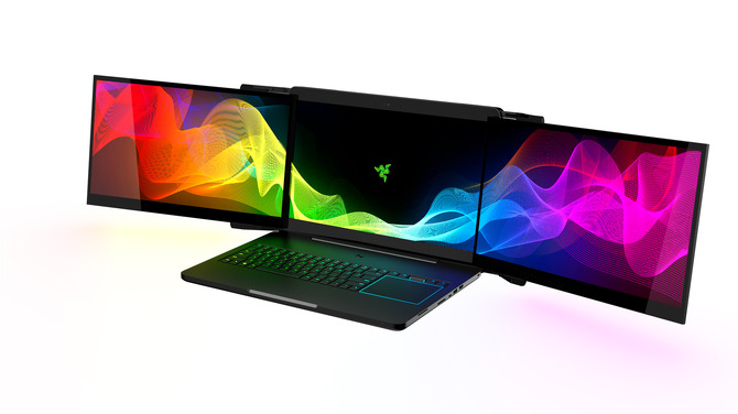 世界初の3画面ノートPC「Project Valerie」が発表！―Razerのコンセプト