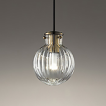 リブ模様入 Glass ペンダントライト | ダクトレール用｜照明の