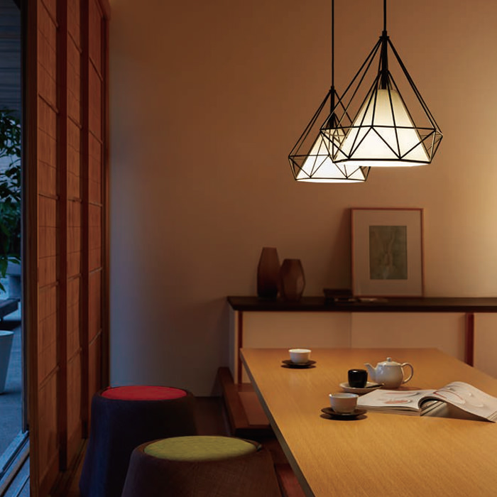 和モダン 和風ペンダントライト・ZEN（Mサイズ・Φ370）｜照明の